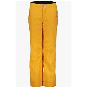 Obermeyer Brooke Pant - Girls Ski Snow Pants Size S (8) In Mango Yellow